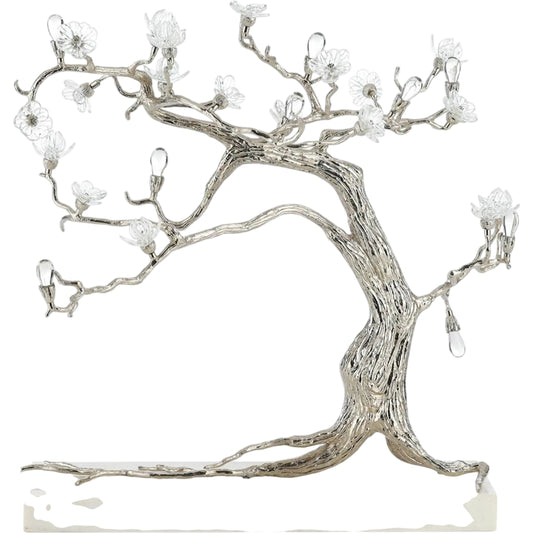Sakura Sculpture on Marble by John-Richard. Made from unique in a unique style.