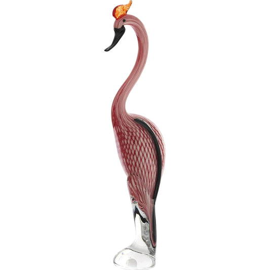 Glass Heron Sculpture I by John-Richard. Made from unique in a unique style.
