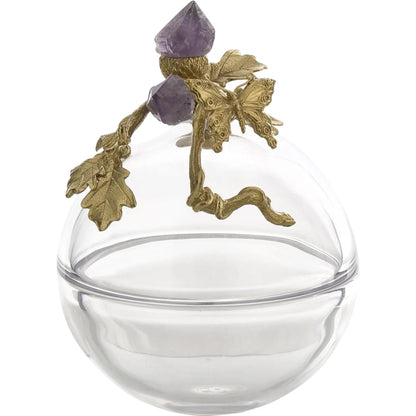 Amethyst Sprig Cloche by John-Richard. Made from unique in a traditional style.