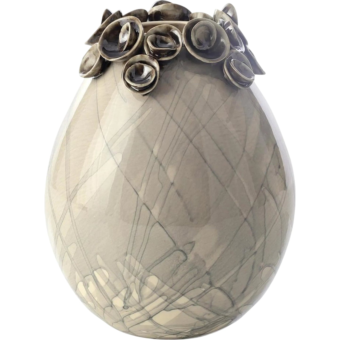 001 SI-2537467 | Primary Silo | Porcelain Blooms Vase by John-Richard. Made from unique in a unique style.