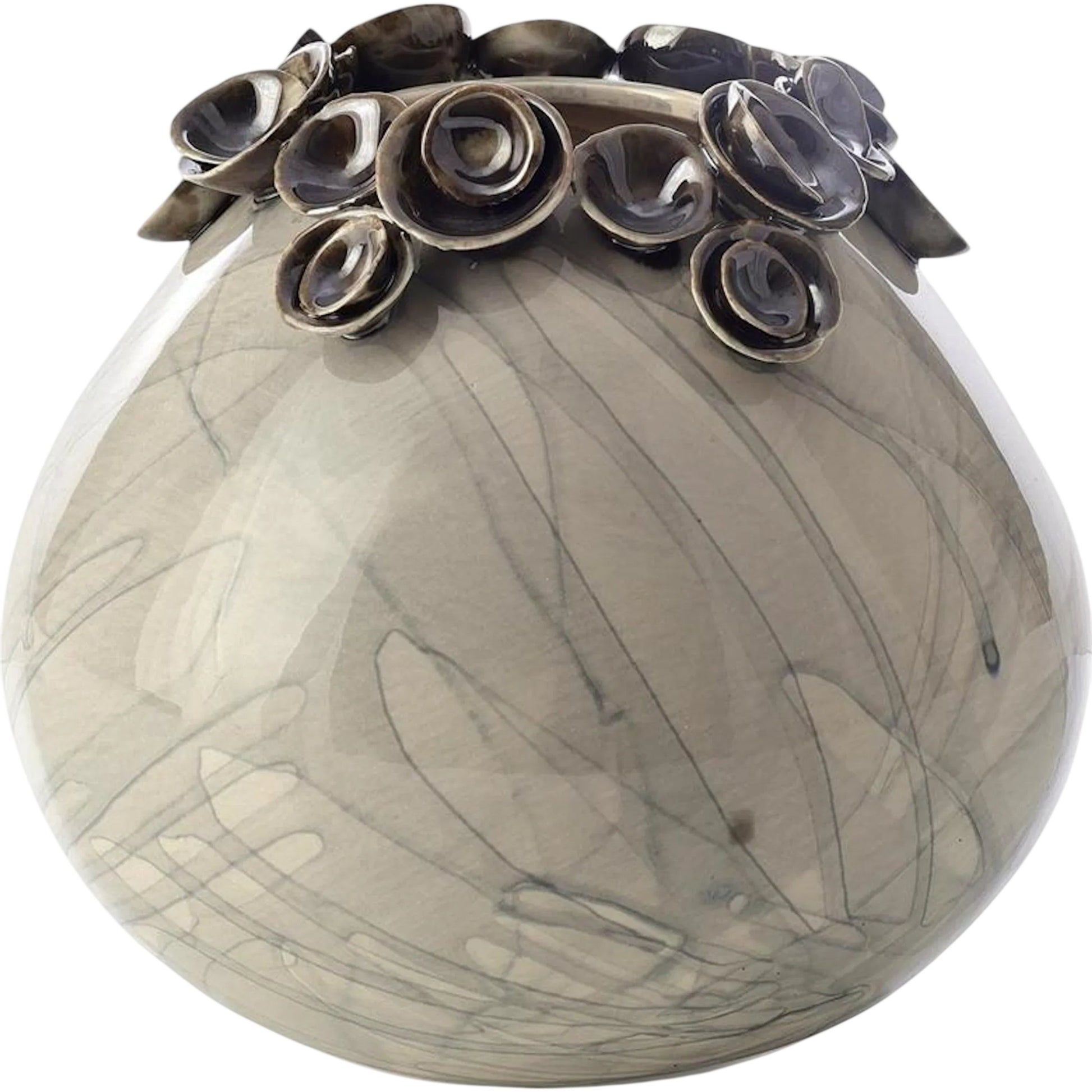 Porcelain Blooms Vase by John-Richard. Made from unique in a unique style.