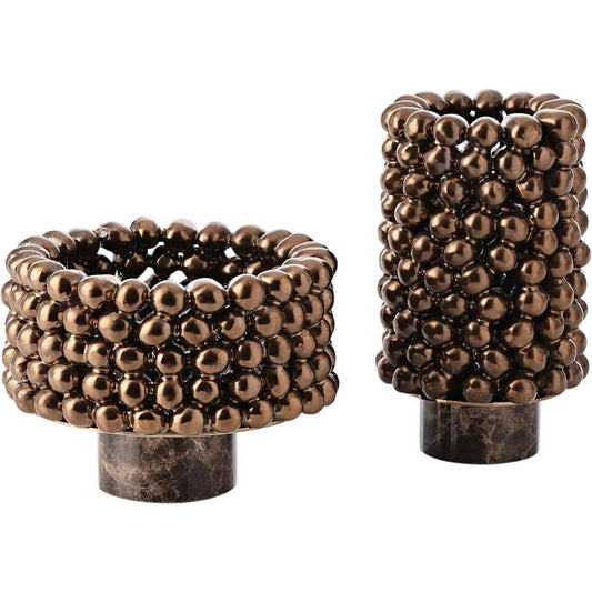 Tsumi Vase and Bowl (Set of 2) by John-Richard. Made from unique in a unique style.