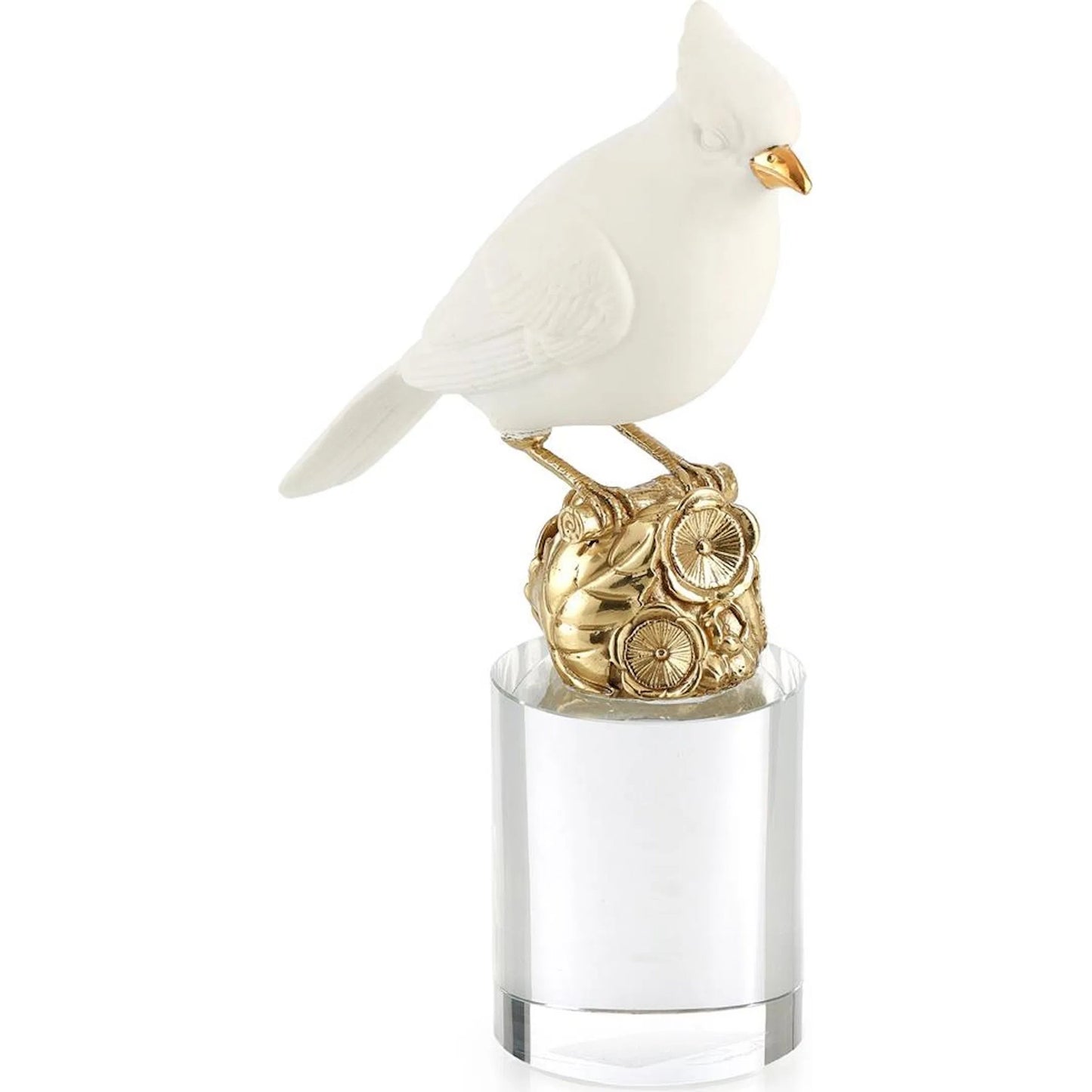 001 SI-2537166 | Primary Silo | Cardinal Sculpture on Crystal by John-Richard. Made from unique in a unique style.