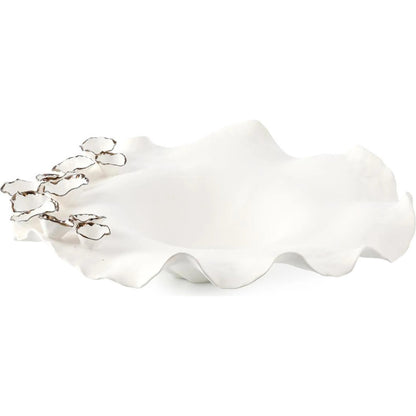 Rippling Porcelain Bowl by John-Richard. Made from unique in a unique style.
