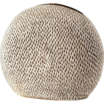 Elyra Round Vase by John-Richard. Made from unique in a unique style.