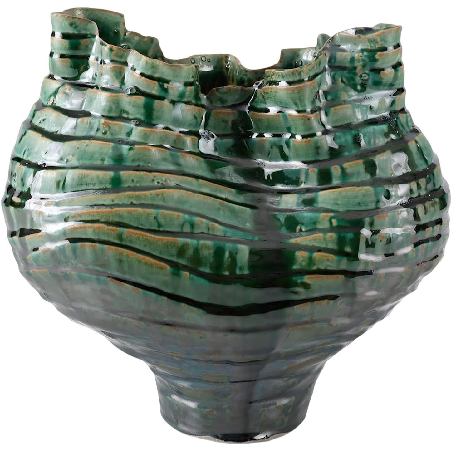 001 SI-2537124 | Primary Silo | Bimini Vase by John-Richard. Made from unique in a unique style.
