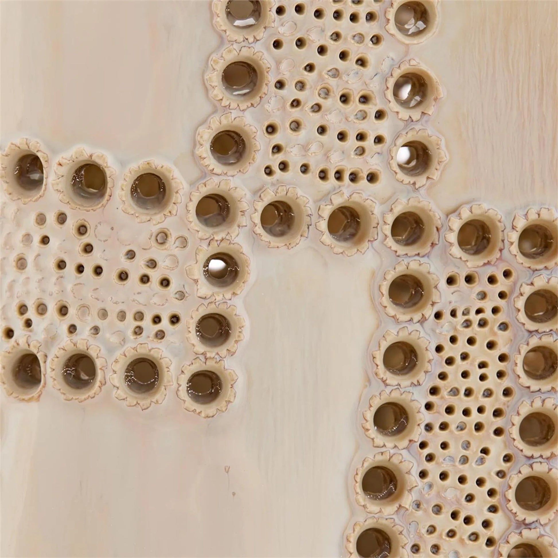 Braille Vase by John-Richard. Made from unique in a unique style.