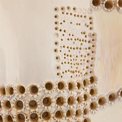 Braille Vase by John-Richard. Made from unique in a unique style.