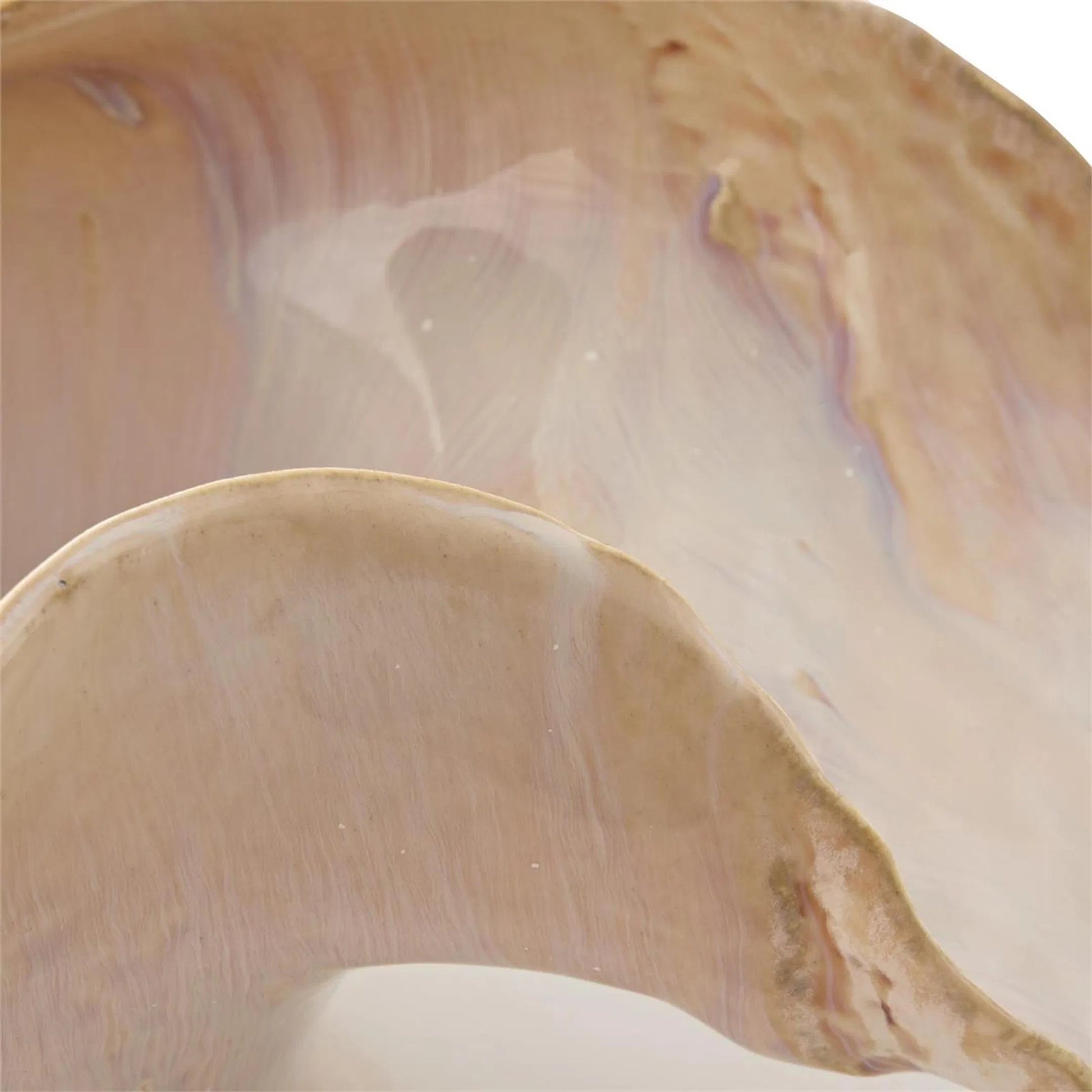 Flowing Porcelain Bowl by John-Richard. Made from unique in a unique style.