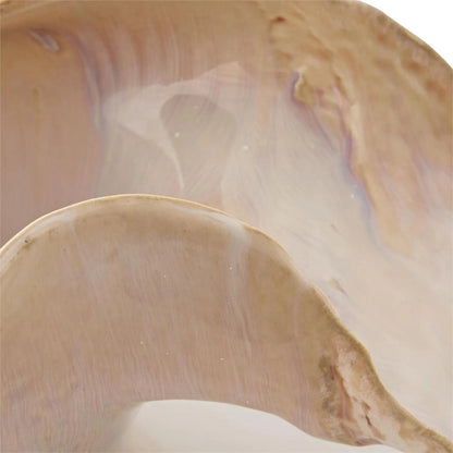 Flowing Porcelain Bowl by John-Richard. Made from unique in a unique style.