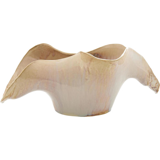 Flowing Porcelain Bowl by John-Richard. Made from unique in a unique style.