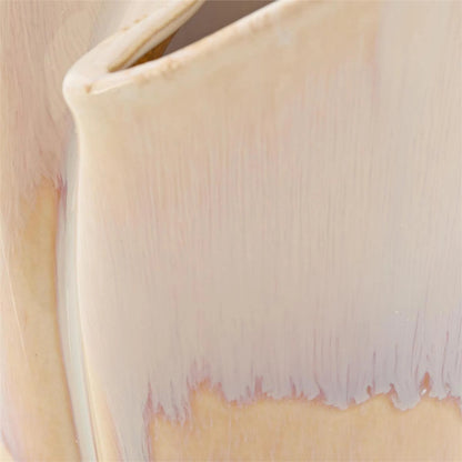 Whorling Porcelain Vase by John-Richard. Made from unique in a unique style.