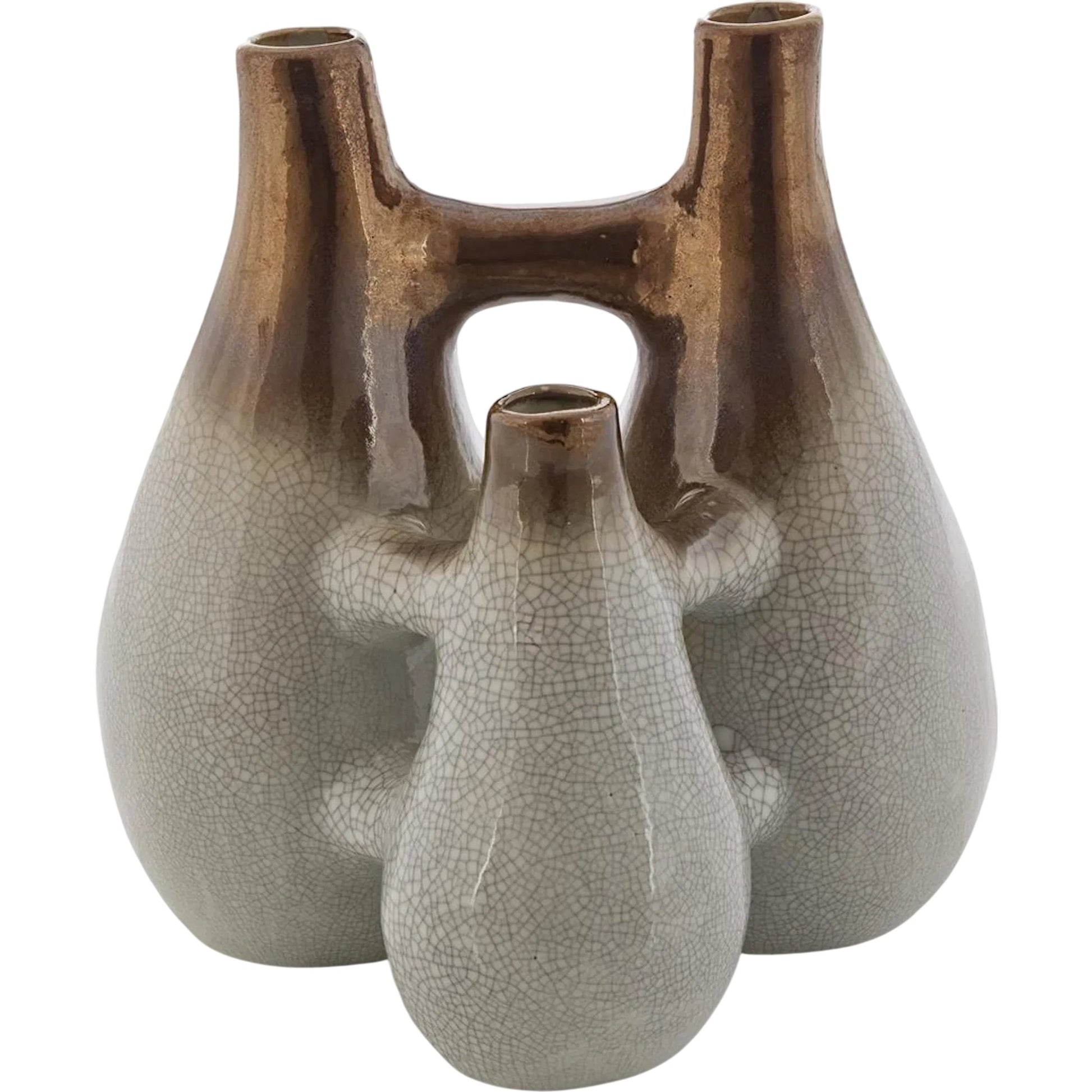 Triplet Vase by John-Richard. Made from unique in a unique style.