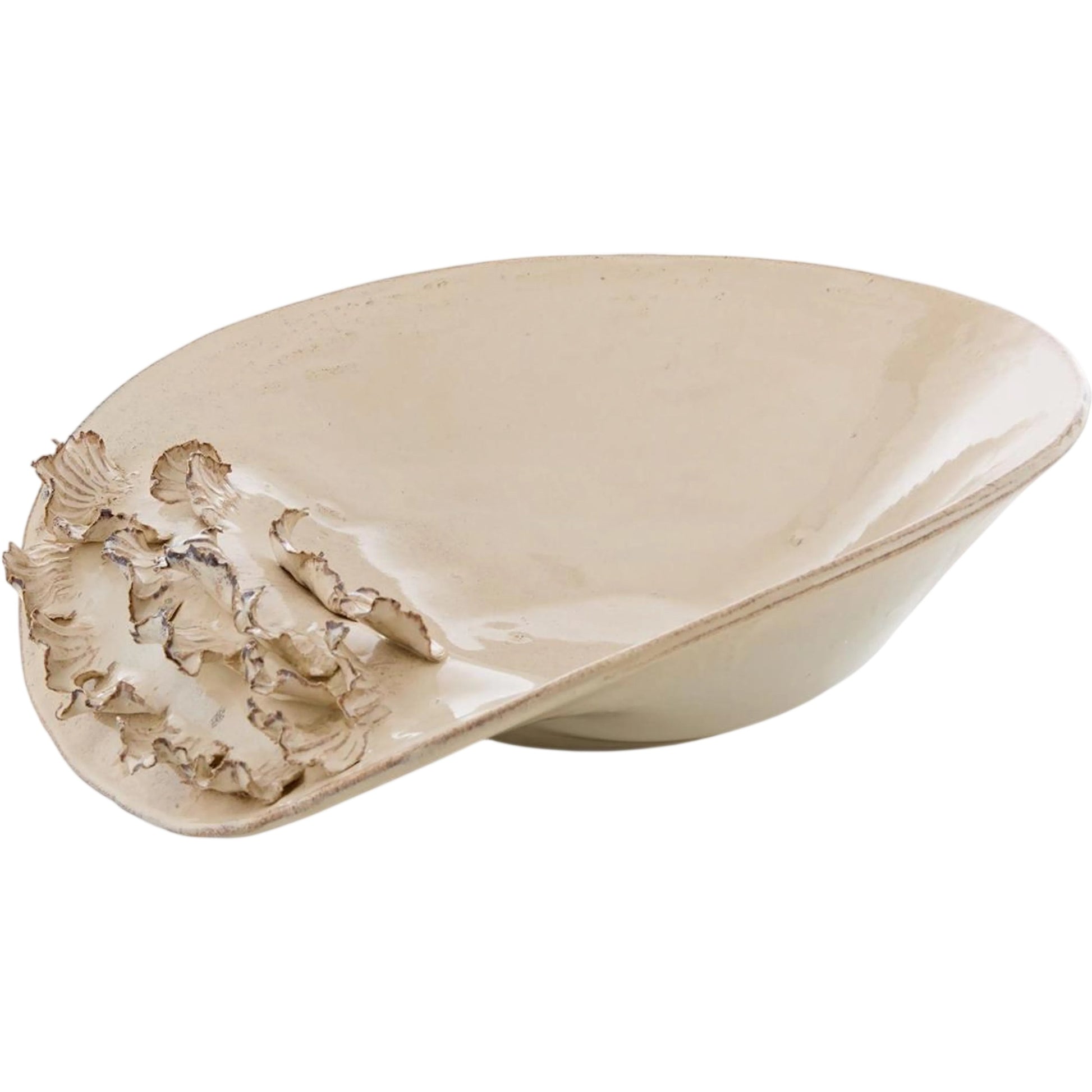 Porcelain Leaves Bowl by John-Richard. Made from unique in a unique style.