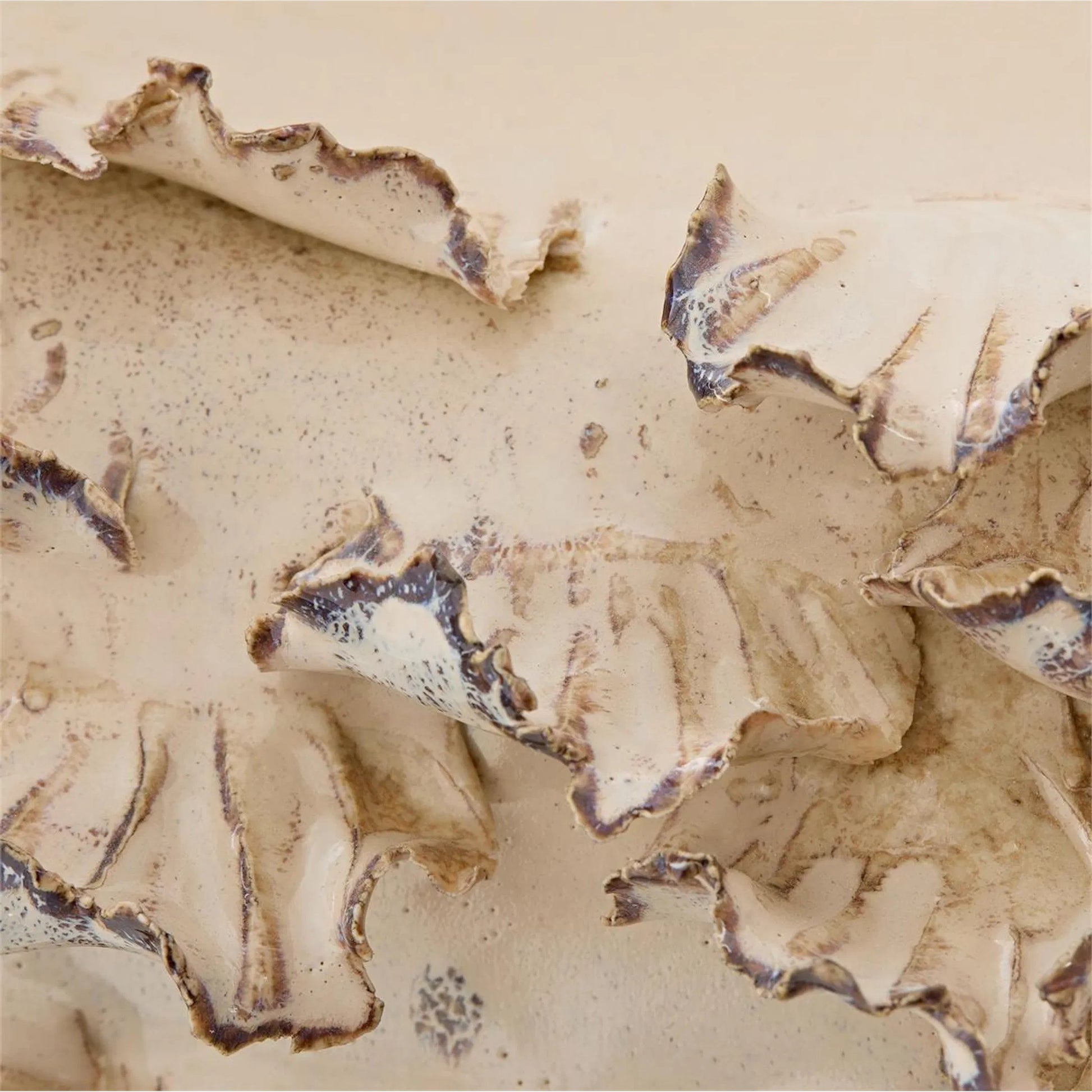 Porcelain Leaves Bowl by John-Richard. Made from unique in a unique style.