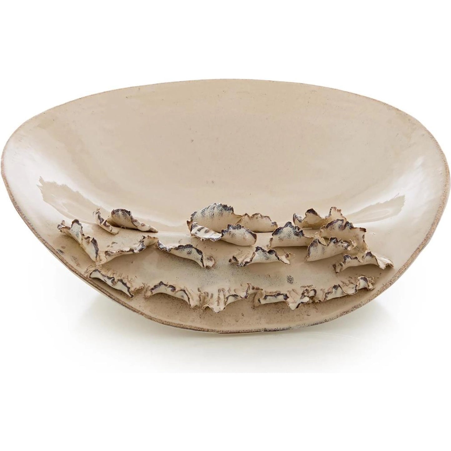 000 SI-2629475 | Additional Silo | Porcelain Leaves Bowl by John-Richard. Made from unique in a unique style.