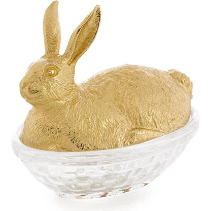 Nesting Bunny Soap Dish by John-Richard. Made from unique in a unique style.