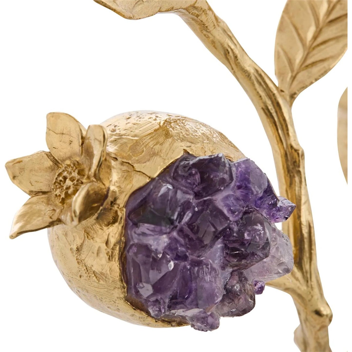 002 SI-2629070 | Closeup | Amethyst Tree Serving Tray by John-Richard. Made from unique in a unique style.