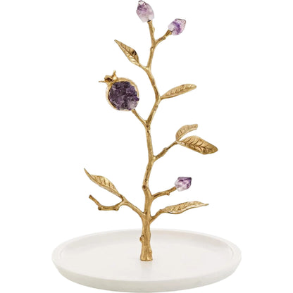 Amethyst Tree Serving Tray by John-Richard. Made from unique in a unique style.