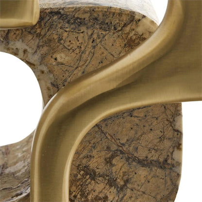 Abstract Geometry Sculpture by John-Richard. Made from unique in a unique style.