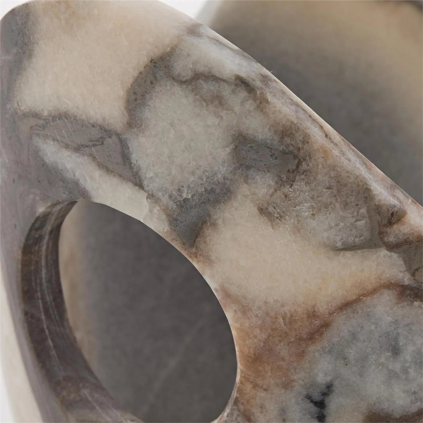 001 SI-2629053 | Unknown | Abstract Marble Vase by John-Richard. Made from unique in a unique style.