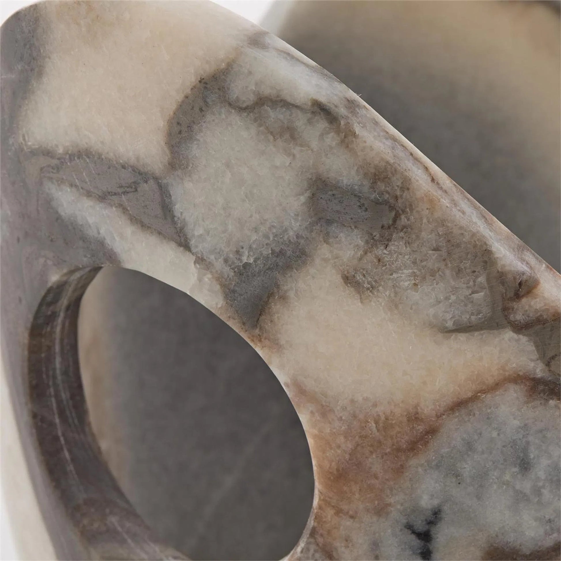 Abstract Marble Vase by John-Richard. Made from unique in a unique style.