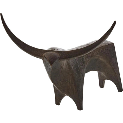 Abstract Ox Sculpture by John-Richard. Made from unique in a unique style.
