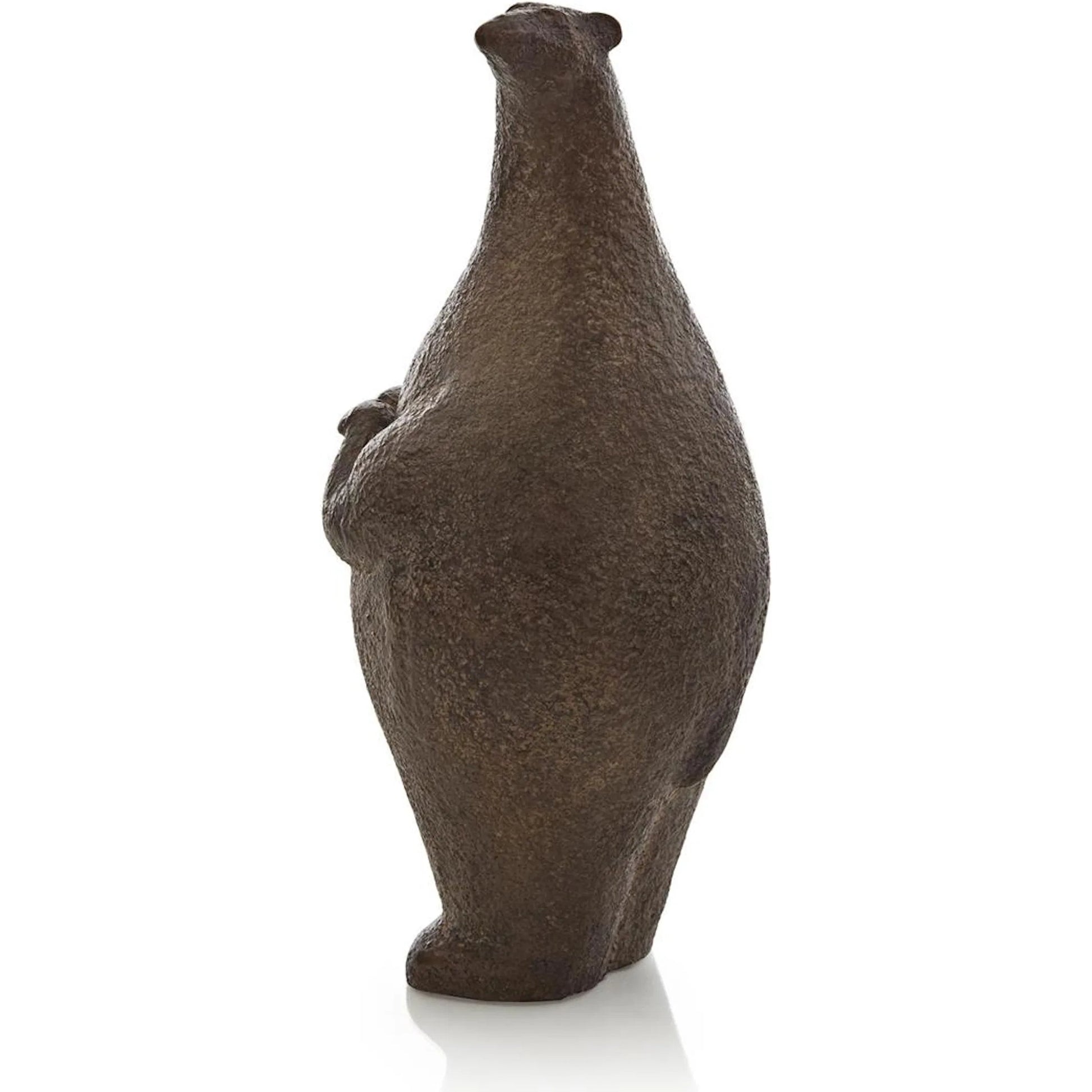 Bashful Bear Sculpture by John-Richard. Made from unique in a unique style.
