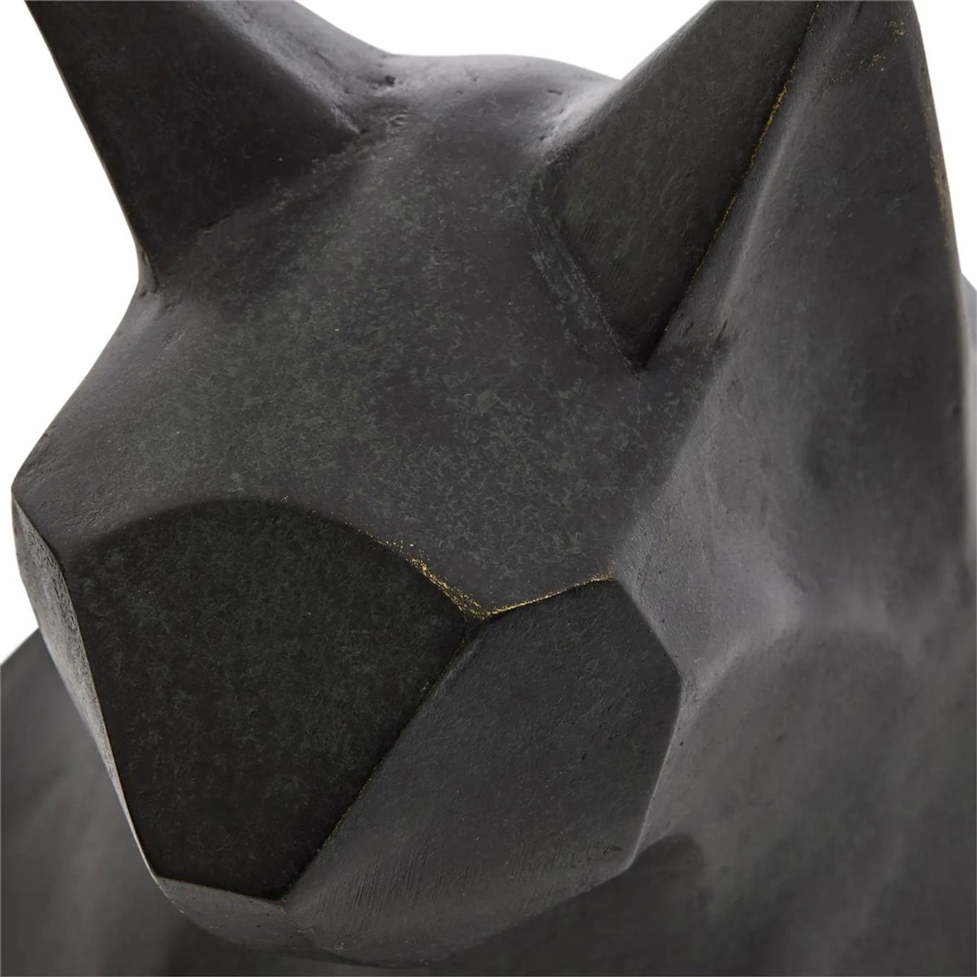 Faceted Cat Sculpture by John-Richard. Made from unique in a unique style.