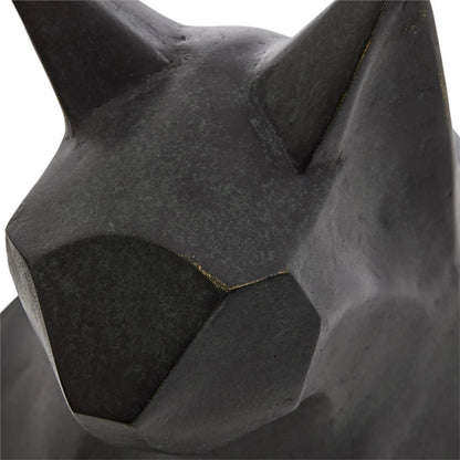 Faceted Cat Sculpture by John-Richard. Made from unique in a unique style.