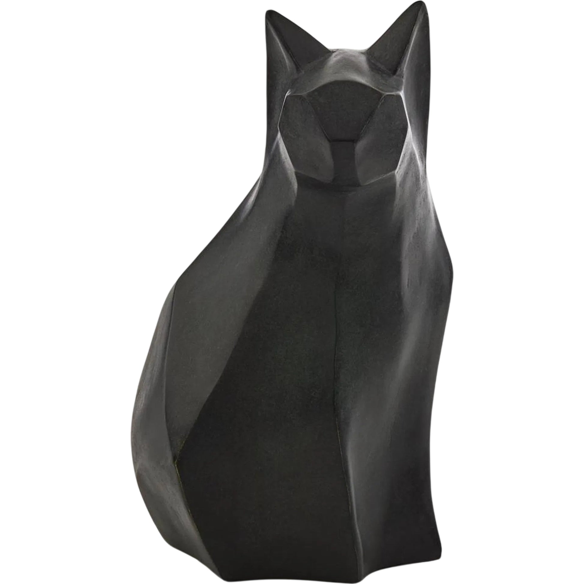 Faceted Cat Sculpture by John-Richard. Made from unique in a unique style.