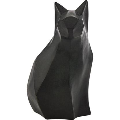 Faceted Cat Sculpture by John-Richard. Made from unique in a unique style.