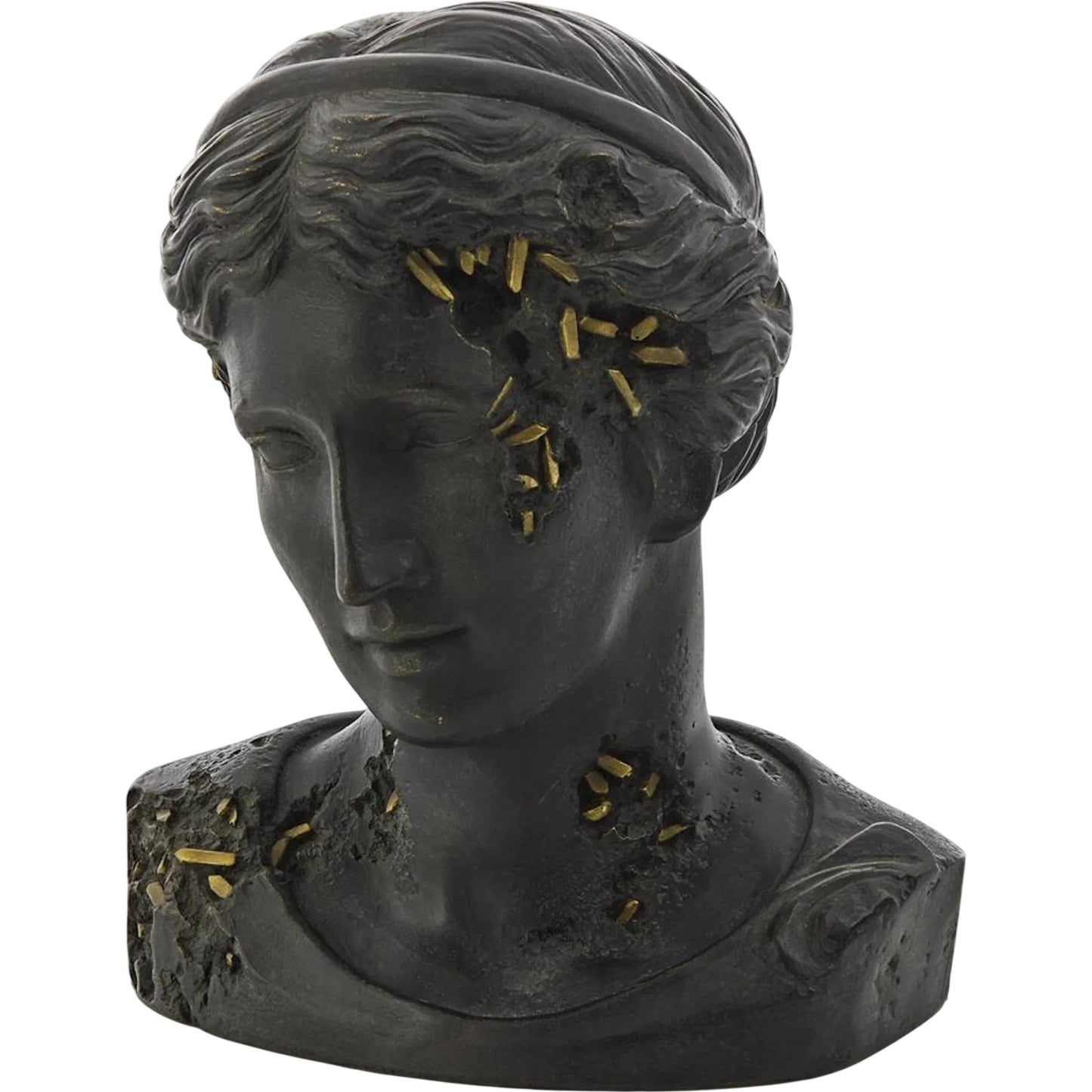 000 SI-2629694 | Primary Silo | Weathered Roman Bust by John-Richard. Made from unique in a unique style.