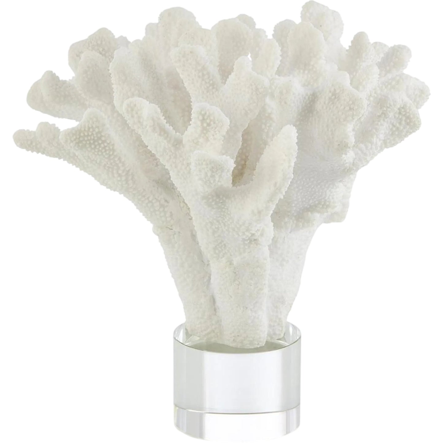 000 SI-2629177 | Primary Silo | Coral Sculpture on Crystal by John-Richard. Made from unique in a unique style.