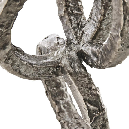 Iron Chain Sculpture on Marble by John-Richard. Made from unique in a unique style.