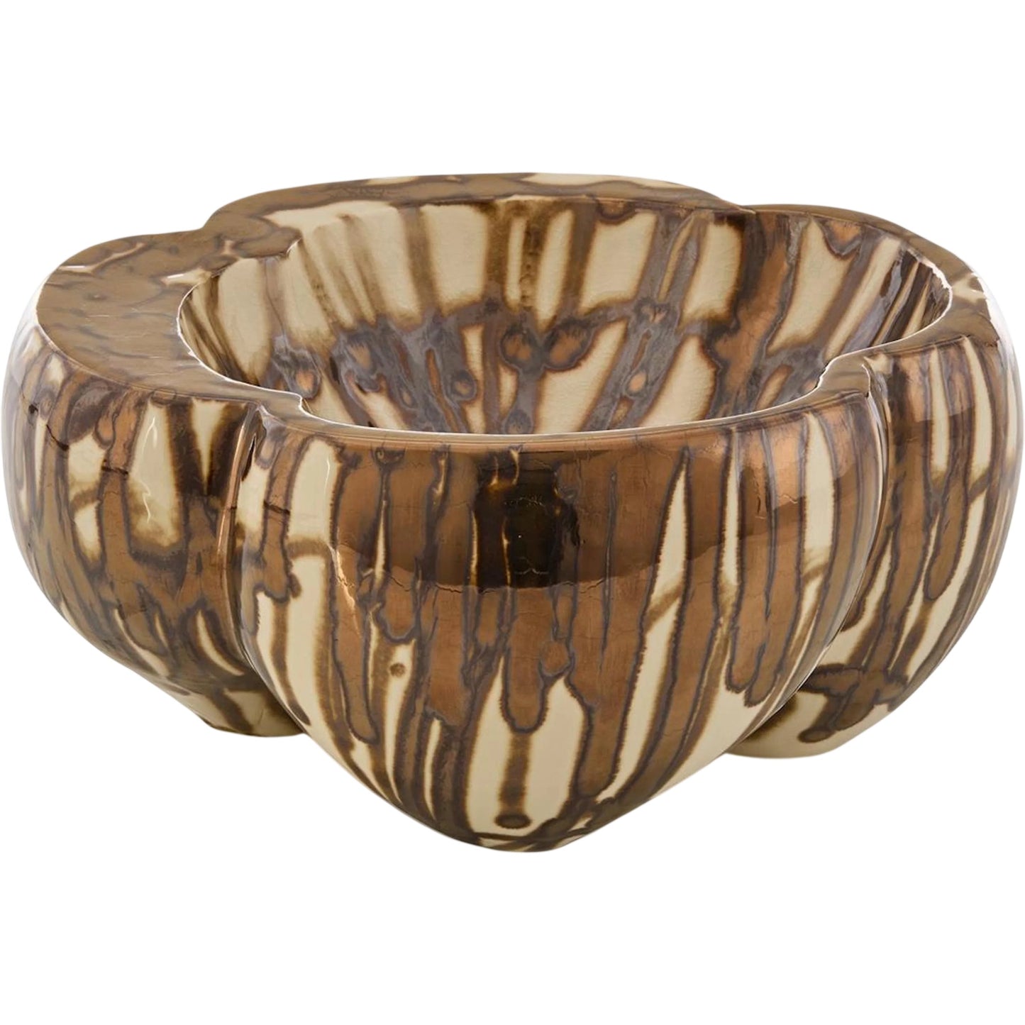 000 SI-2629214 | Primary Silo | Drizzled Porcelain Bowl by John-Richard. Made from unique in a unique style.