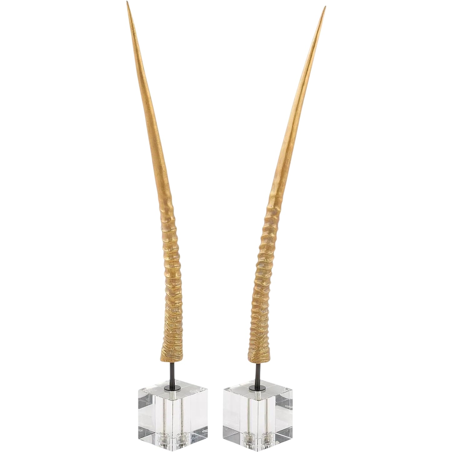 000 SI-2629309 | Primary Silo | Horn Sculptures (Set of 2) by John-Richard. Made from unique in a unique style.