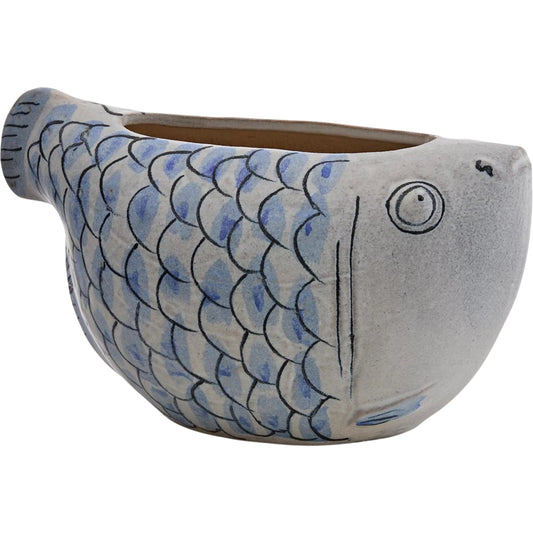 Porcelain Fish Bowl by John-Richard. Made from unique in a unique style.