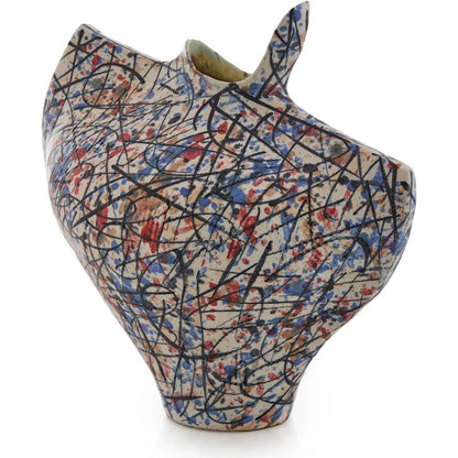 Pollock Vase by John-Richard. Made from unique in a unique style.