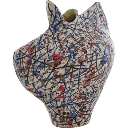 Pollock Vase by John-Richard. Made from unique in a unique style.