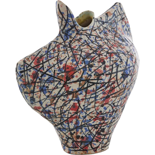 Pollock Vase by John-Richard. Made from unique in a unique style.