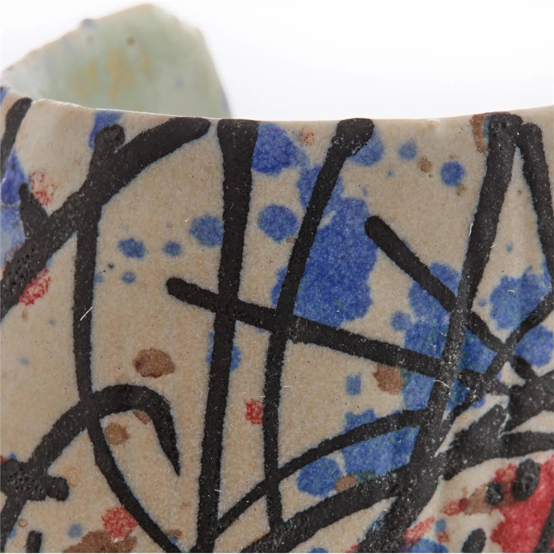 Pollock Vase by John-Richard. Made from unique in a unique style.