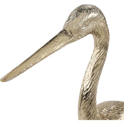 Wading Heron Sculpture by John-Richard. Made from unique in a unique style.
