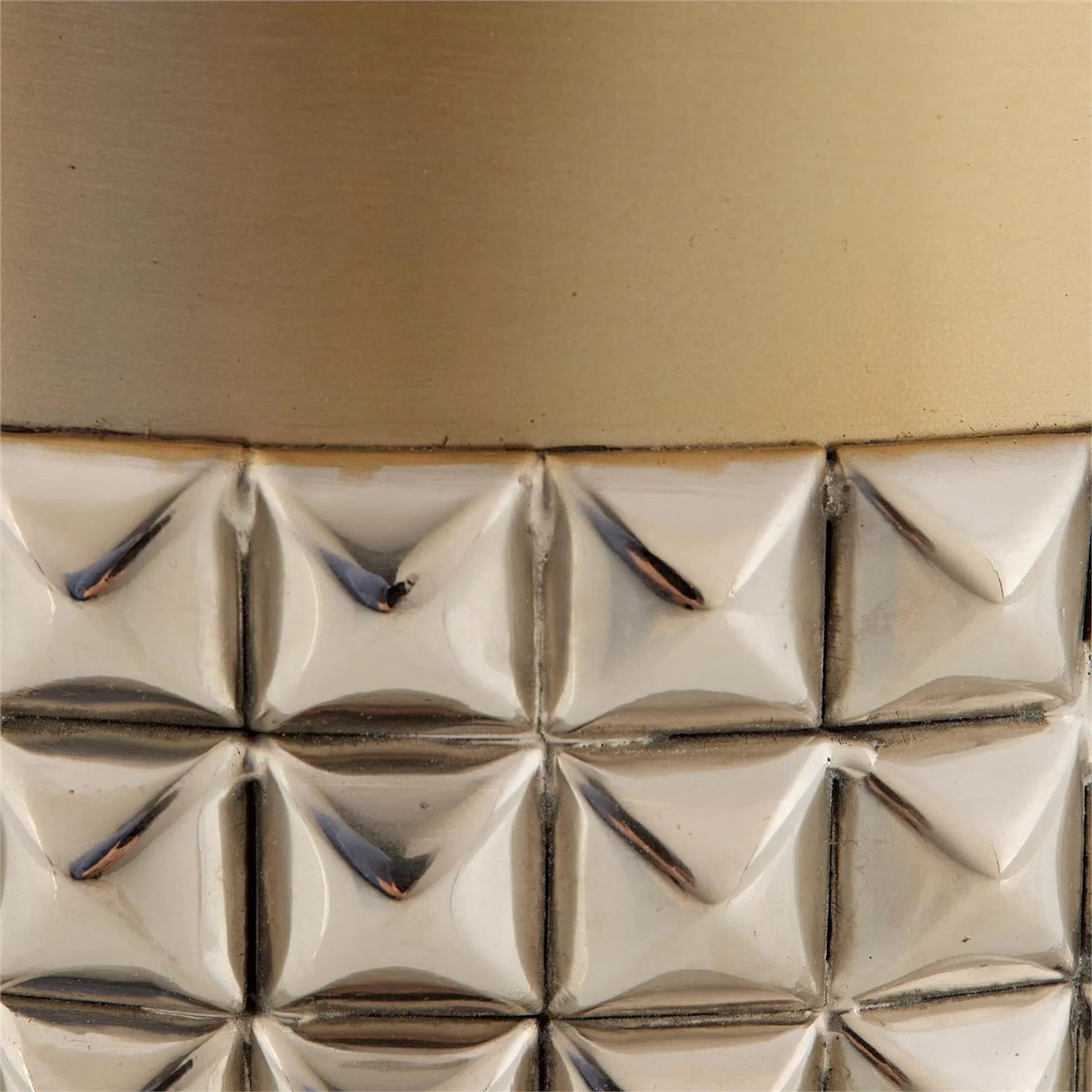 Studded Vase by John-Richard. Made from unique in a unique style.