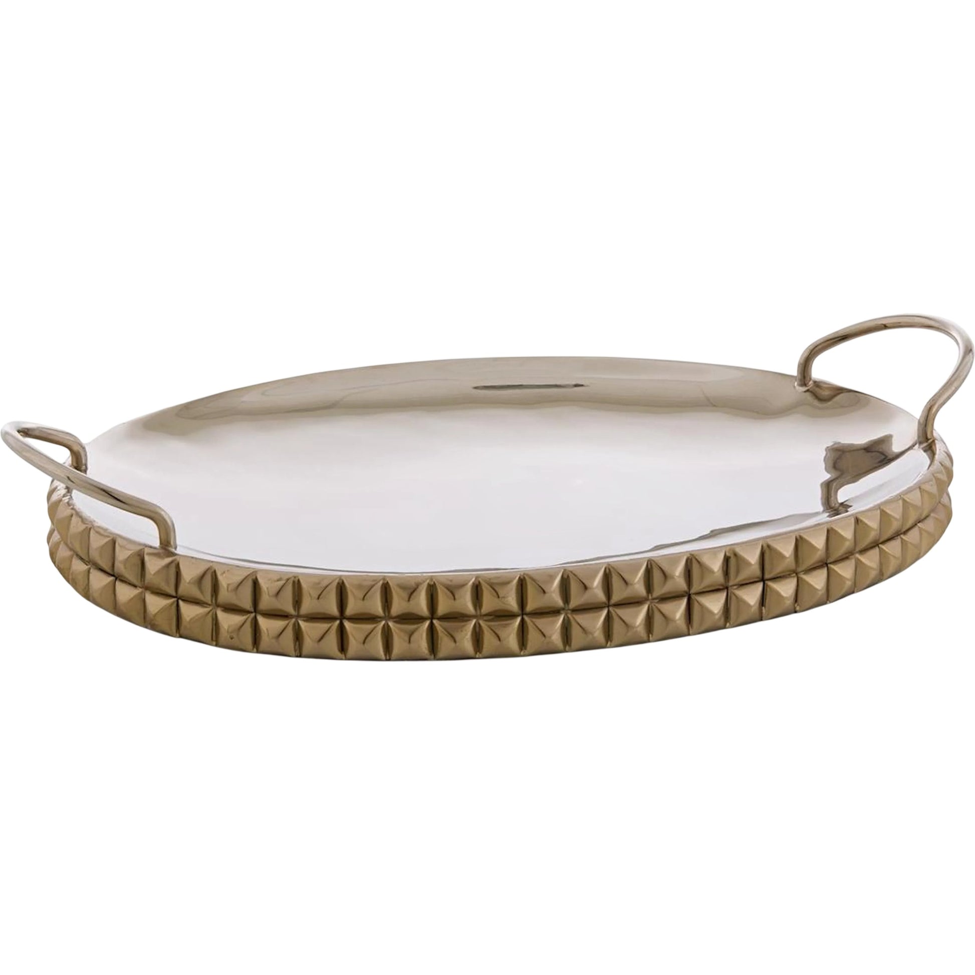Studded Tray by John-Richard. Made from unique in a unique style.
