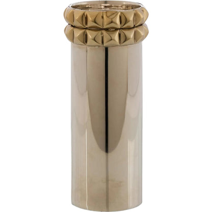 Studded Candleholder by John-Richard. Made from unique in a unique style.