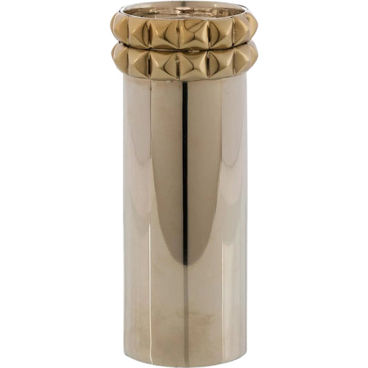 Studded Candleholder by John-Richard. Made from unique in a unique style.