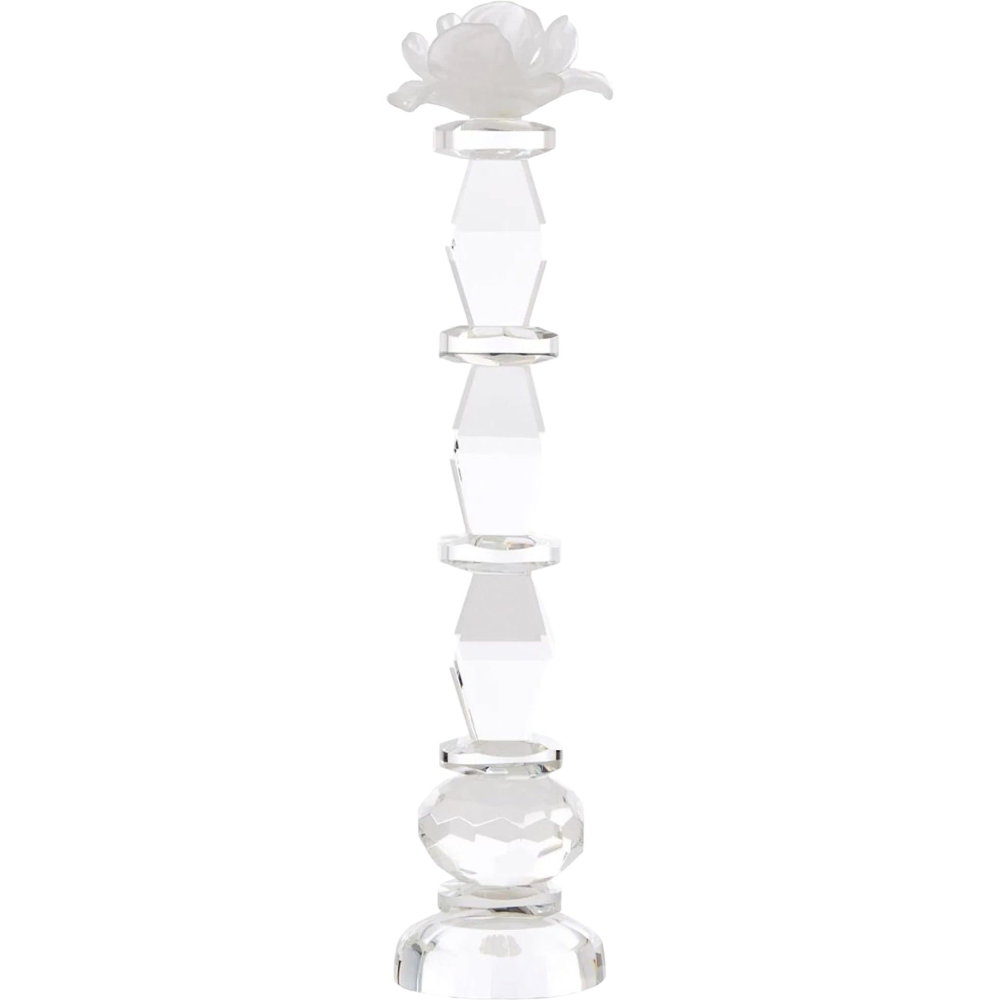 Petaline Pillar Sculpture by John-Richard. Made from unique in a unique style.