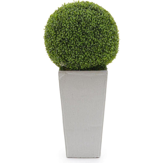 Boxwood Orb by John-Richard in natural. Made from unique in a coastal style.