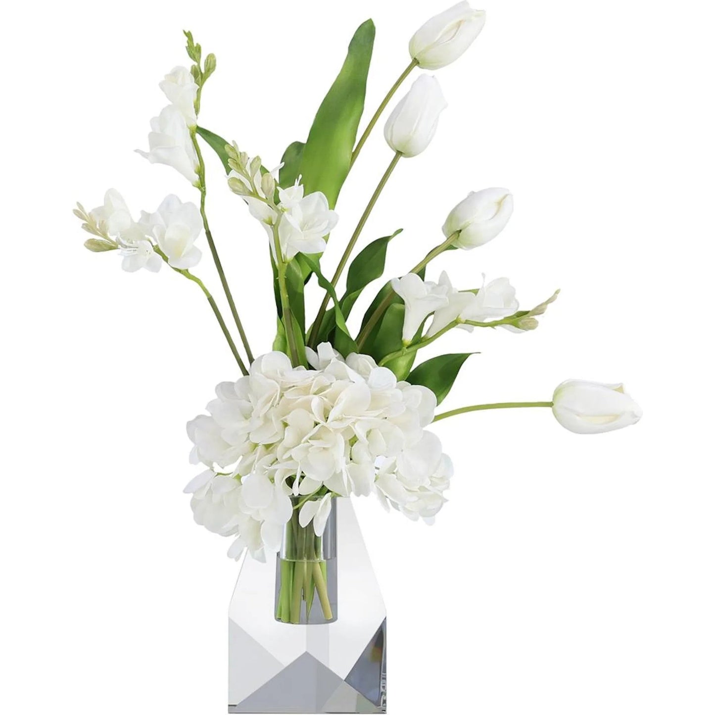 001 SI-2373886 | Primary Silo | Snow White Blossoms by John-Richard in white. Made from unique in a transitional style.